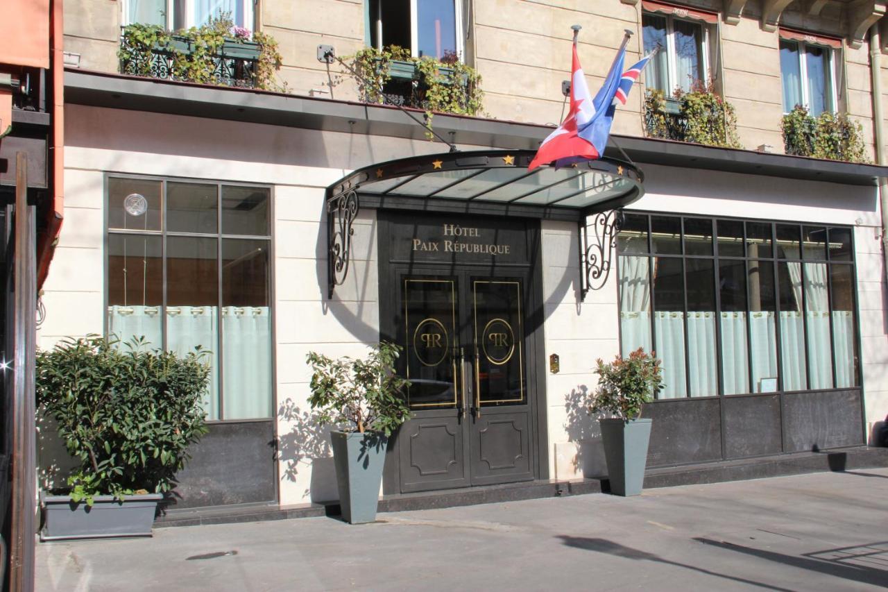 Hotel Paix Republique Paris Luaran gambar