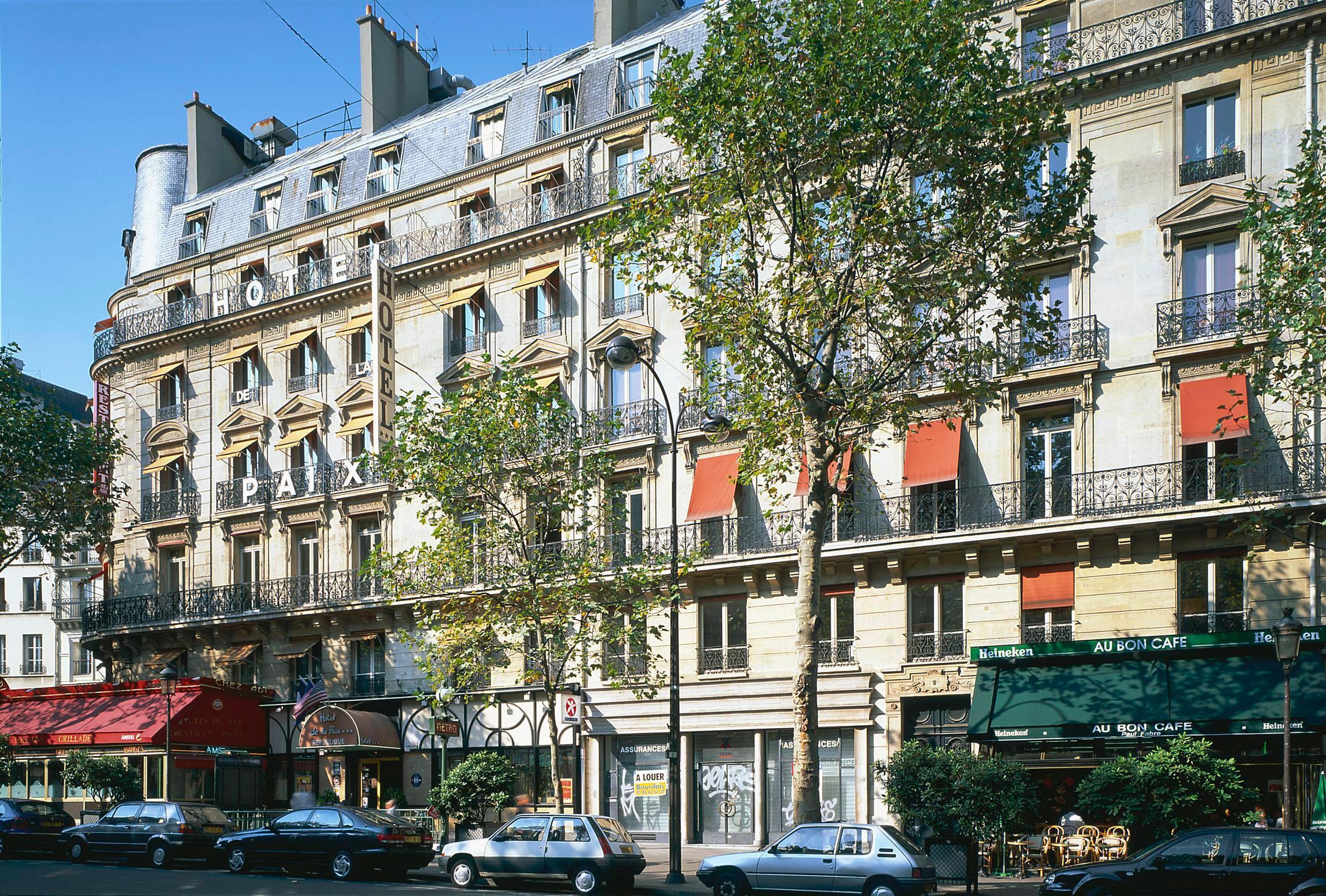 Hotel Paix Republique Paris Luaran gambar